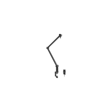 LogiLink Boom Arm Black - Premium Quality Adjustable Microphone Stand for Optimal Recording